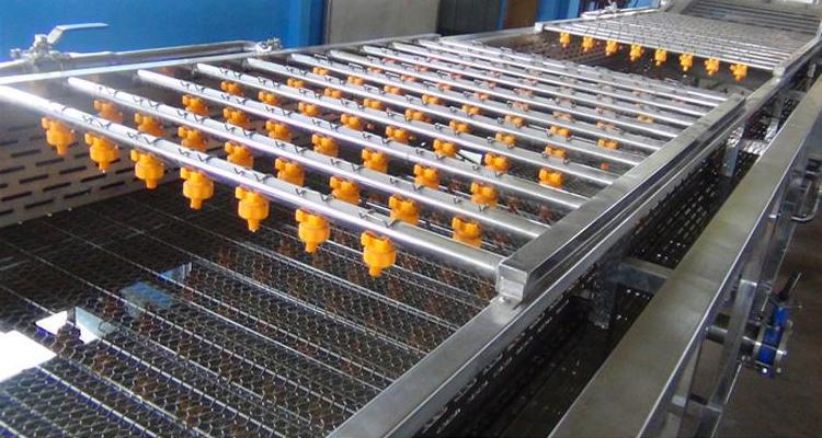 食品加工網(wǎng)帶輸送機，食品加工網(wǎng)帶清洗機